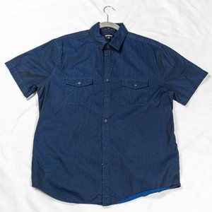 Men's Express Chambray Two-Pocket Short Sleeve